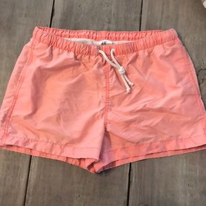 H&M pink swim trunks